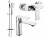 Mexen Royo DQ45 set de douche, chrome