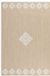 Storesdeco Tapis vinyle premium, lavable, antidérapant et résistant – ethnique blanc 200x290 cm