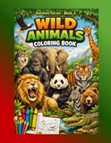 Animal Series Wild Animals Coloring Book