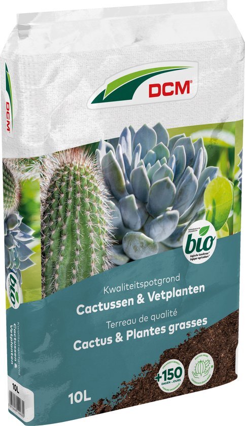 DCM Potgrond | DCM | 10 L (Cactus, Vetplanten, Biologisch)