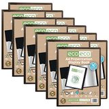 eco-eco A4 50% Gerecycled 40 Pocket Presentatie Schermmap (Pak van 12)
