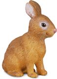 COLLECTA Lapin - Animaux de la forêt - Peint à la main - Miniature