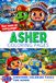 Asher Coloring Pages: Awesome Impact! Your name on every page - Asher coloring book - 6x9" - 50x Asher coloring page - Perfect Gift