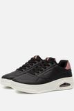 Skechers Uno Court Fast Break Sneakers Zwart