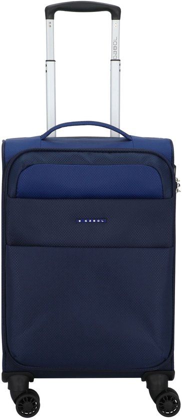 Gabol Cloud Cabin Trolley 55 cm - Blauw - Zachte Koffer