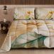 PETTI Artigiani Italiani Bedrukt winterdekbed 270 × 260 cm | Bloemen 25 154