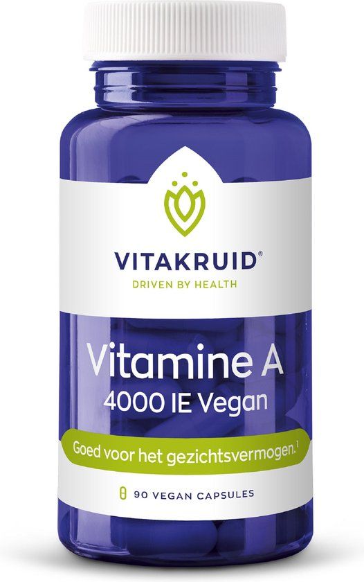 Vitakruid Vitamine A 4000 IE Vegan 90 capsules