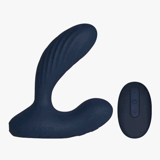 SVAKOM - Vick Neo 2 - Prostaat Vibrator, App Besturing - Marine Blauw