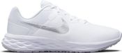 Nike Revolution 6 NN Unisex Fitness- & Trainingsschuhe - Weiß/Silber - Größe 44.5