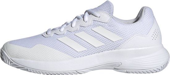 adidas Performance Gamecourt 2.0 Tennisschoenen - Heren - Wit - Maat 46 2/3