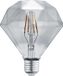 Trio leuchten - LED Lamp - Filament - E27 Fitting - 4W - Warm Wit 3000K - Rookkleur - Glas