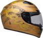 Bell Qualifier DLX Mips helm, Hart Luck design, or, taille XL (61/62)