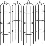 Gardebruk DEUBA GmbH & Co. KG Plantensteun Rozenzuil – 4 St. 200 cm - Metaal