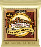 Ernie Ball 3005 Akoestische Gitaarsnaren 80/20 Brons Custom Medium (12.5–56) 3-Pack