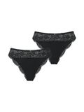 Joop! Slip Beautiful Zwart Gebloemd Dames
