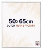 Dutch Frame Factory Fotolijst 50x65 cm - Kunststof - Zilver Hoogglans - Easy