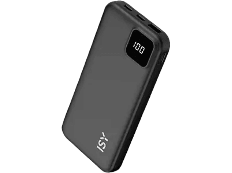ISY Ipp 10001 10.000 mAh Powerbank Zwart