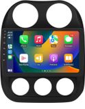 Happiq Autoradio met Bluetooth et CarPlay pour Jeep Compass & Patriot (2011-2017) - Convient pour Apple et Android - Stéréo - Navigation - 2Go 64Go