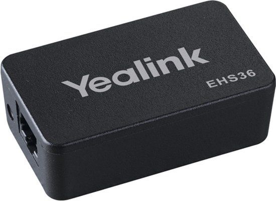 Yealink EHS36 Adapter Zwart