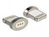 Delock 65928 entretoise pour câbles 8 pin Lightning interface magnétique Argent