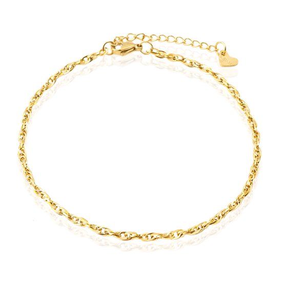LGT JWLS Enkelband Singapore Goudkleurig - 3mm