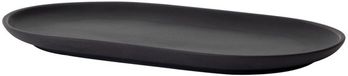Design House Stockholm Sand Secrets Ovaal serveerbord, noir
