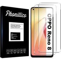 Phonillico® Oppo Reno 8 5G Gehard Glas
