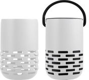 kwmobile siliconen hoesje voor Bose Portable Home Speaker - wit