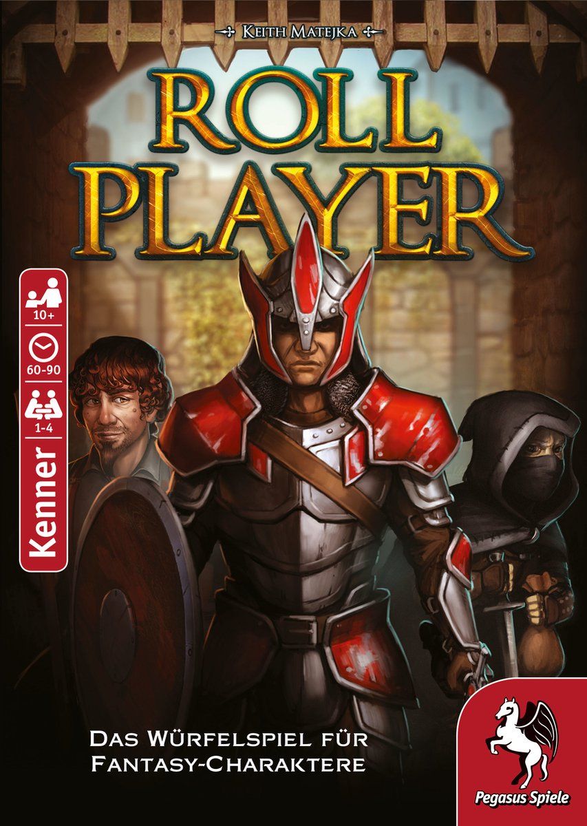 Pegasus Spiele Gmbh Kennerspiel Roll Player - 51305G - Bordspel