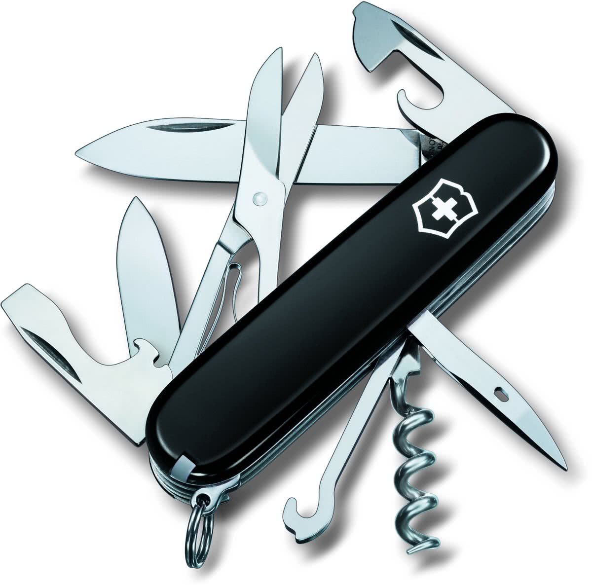 Victorinox Climber Zakmes 14 Functies - Zwart - 7611160100214