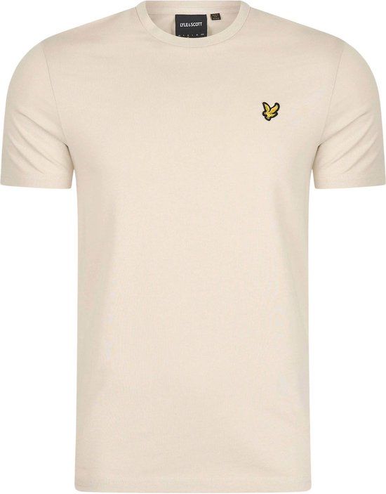 Lyle & Scott Plain T-shirt - Beige - Men's Size S