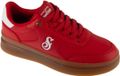 Skechers Duraleather Lace Up Snoop Cupsole Sneaker, Hommes, Noir, Baskets, taille: 42