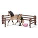 Schleich HORSE CLUB Set de soins pour chevaux, Andalou