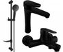 Mexen Kama DF05 set de bain, noir