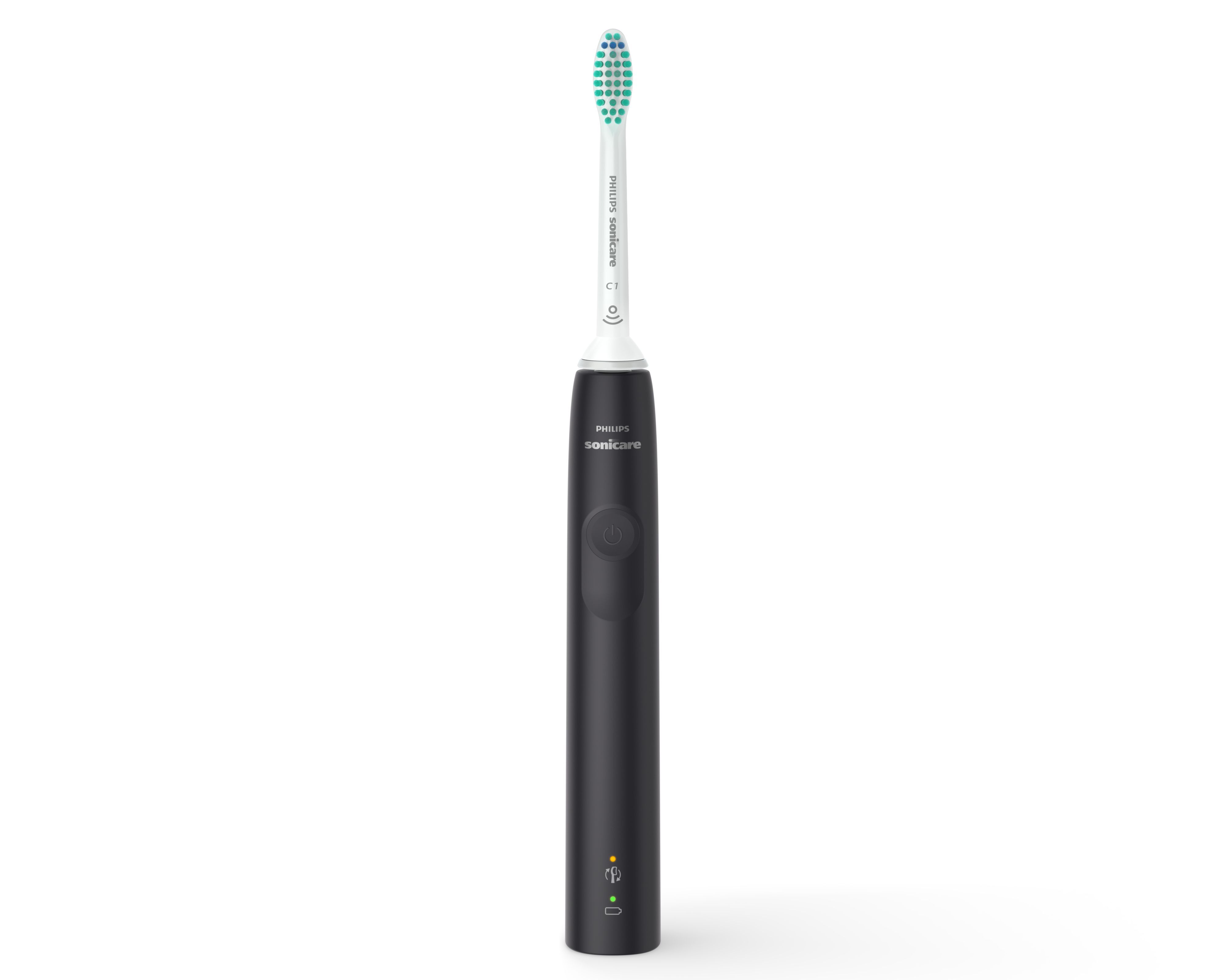 Philips Sonicare Series 3100 HX3675/15 - Elektrische Tandenborstel - Zwart/Roze - Duopack