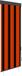 Maison Exclusive - Store extérieur, 60 x 250 cm, orange et marron