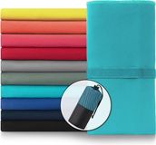 Blumtal Sporthanddoek Set - Microvezel - 180 x 90cm + 80 x 40cm - Lichtgroen