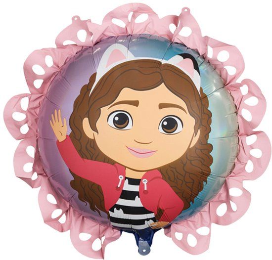PartyDeco Folieballon Gabby's Poppenhuis 71 cm Meerkleurig