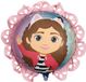 PartyDeco Folieballon Gabby's Poppenhuis 71 cm Meerkleurig