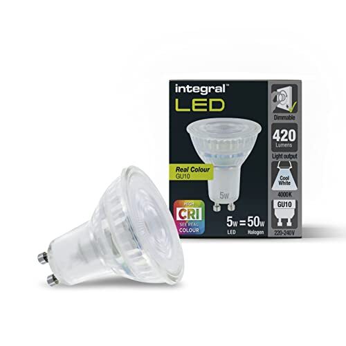 Animonda Integra l LED Real Colour Premium GU10 dimbare warmwitte gloeilamp: ontdek de echte kleuren in je huis (CRI95) met de GU10, die het dichtst bij het natuurlijke zonlicht komt