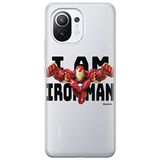 ERT GROUP mobiel telefoonhoesje voor Xiaomi 11 origineel en officieel erkend Marvel patroon Iron Man 028