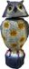 Merkloos Relaxdays Vogelafweer uil - grijs-wit - 18x40x16 cm