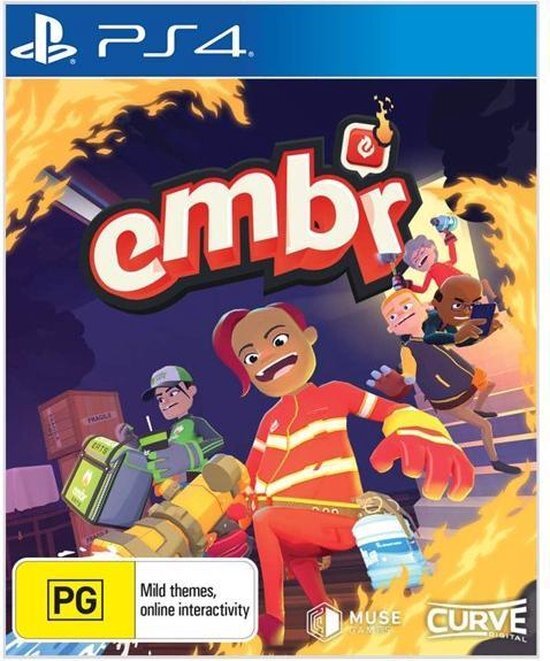 Curve Digital Entertainment Embr: Uber Firefighters PlayStation 4