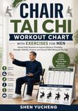 Chair Tai Chi Workout Chart with Exercises for Men