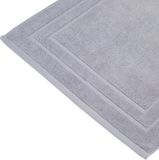 Atmosphera Badkamerkleed/badmat - vloermat - grijs - 50 x 70 cm
