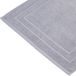 Atmosphera Badkamerkleed/badmat - vloermat - grijs - 50 x 70 cm