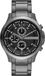 Armani Exchange Męski zegarek z mechanizmem chronografu i kopertą o średnicy 46 mm oraz paskiem ze stali szlachetnej skóry lub silikonu