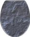 Wenko Wc-bril Slate Rock 37,5 X 44 Cm Antraciet
