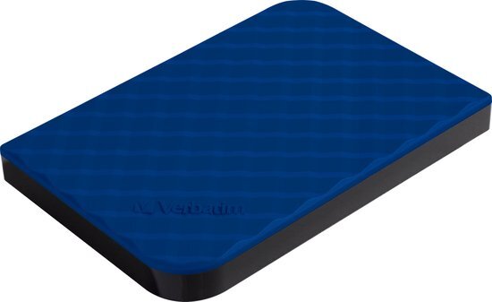 Verbatim Draagbare vaste Store 'n' Go-schijf met USB 3.0 van 1 TB - Blauw