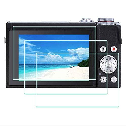 ULBTER G7 X Mark III-schermbeschermer voor Canon G7X Mark III digitale camera, 9H-hardheid G7XIII-afdekking van gehard glas Anti-scrach Anti-fingerprint Anti-bubble Anti-water Anti-dust [3Pack]